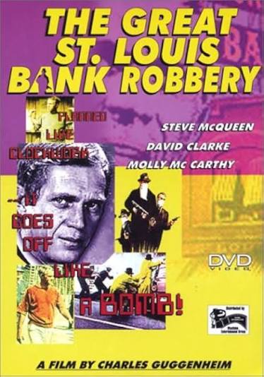 Amazon.com: The Great St. Louis Bank Robbery : McQueen, Steve, McCarthy,  Molly, Clarke, David, Guggenheim, Charles: Movies & TV