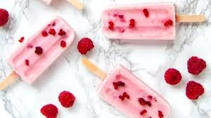 Receta De Helados Caseros De Frambuesa Y Coco Sin Azucar