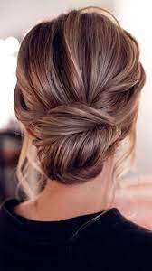 It's got an easy, just thrown together look, but it's romantic, soft and comes together in minutes. Simple Holiday Updos For Curly Or Straight Hair Long Hair Styles Wedding Hair Inspiration Hair Styles