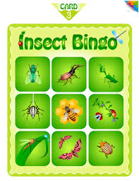 Aumenta el numero de cortes a medida que los pequenos crecen. Para Imprimir Juego De Bingo Educativo Para Ninos En Edad Preescolar Con Diferentes Insectos Cartones De Bingo Ilustracion Vectorial De Dibujos Animados Ilustraciones Vectoriales Clip Art Vectorizado Libre De Derechos Image 61384304