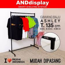 Membuat rak hexagonal menggunakan circular saw. Gawang Baju Ashley T 135cm Htm Rak Gantungan Gawangan Jemuran Laundry Sedia Gantungan Baju Kayu Bulat