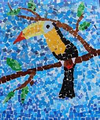 Art For Everyone Paper Mosaic Toucan Mosaic Art Projects Art Activities Toucan Art