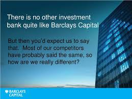 Many people who left to india due to this process. Ppt There Is No Other Investment Bank Quite Like Barclays Capital Powerpoint Presentation Id 864476