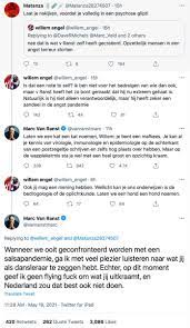 Dance teacher, scientist, human rights activist. Twittergesprek Tussen Viroloog En Willem Engel Op 2000 Reclameborden Nos