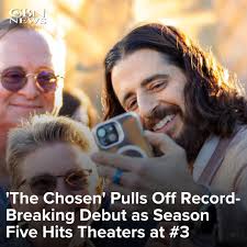 Millions flocked to the proverbial table for the box-office debut of “The  Chosen: Last Supper.” The season-five theatrical release of the series  based