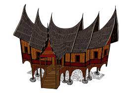 Seri lembar mewarnai gambar rumah adat nusantara kali ini adalah giliran saya upload gambar rumah gadang dari propensi sumatera barat yang beribukota padang. Rumah Gadang Arsitektur Rumah Aman Gempa The Minangel