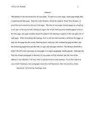 Nursing Paper Example Apa Setup Template Archive Apa 6th Edition Libguides At State College Of Florida Sarasota Manatee