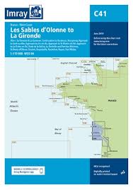 Imray Chart C41 Les Sables Dolonne To La Gironde Todd
