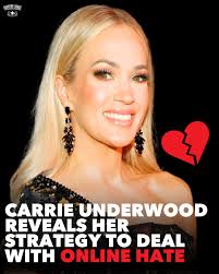 What does Carrie Underwood do about the haters? >>  https://go.countryrebel.com/CarrieUnderwoodOnlineHate