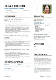 Download Manufacturing Engineer Resume Example For 2021 Enhancv Com