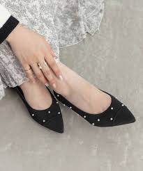 パール パンプス