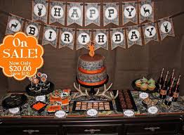 Camo Birthday Decorations Deer Hunting Birthday Camo Boy Etsy Hunting Birthday Hunting Birthday Party Hunting Birthday Party Decorations