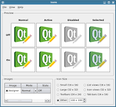 By drawing order, source, and whether layers are visible or selectable. Icons Example Qt Widgets 5 15 2