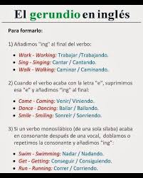Importante Ejemplo Sobre El Gerundio En Ingle Ya Sabes Que Es Y Como Usarlo En 2020 Como Aprender Ingles Basico Palabras Basicas En Ingles Palabras Ingles Espanol