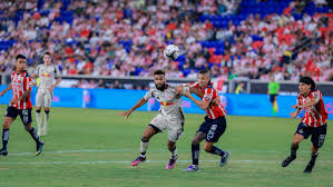 Monterrey players preparing for game