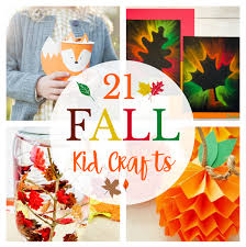‪21 Fall Crafts for Kids - Crazy Little Projects‬‏
