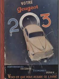 Guide Pratique Peugeot 203 Porsche Carrera Auto Peugeot 203
