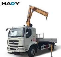 [Hot Item] 6 Ton Truck Mounted Boom Crane with Folding Arm Lifting Folding  Boom Truck Crane