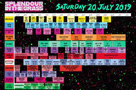 The lineup for splendour in the grass 2020 has arrived. Splendour In The Grass 2019 Set Times Final Ticket Release My Splendour Splendar Lineup Change Byron Bay Blog