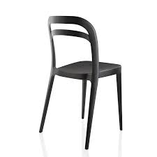 ALMA DESIGN set de 4 chaises JULIE (Noir