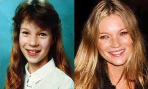 Kate Moss Holy Growth Spurt Haha Supermodels Yearbook Photos Celebrities Then And Now