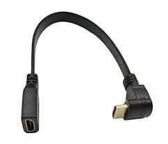 Find all the supplies to power up your home. Cerrxian 1ft Flat Slim High Speed Hdmi Extension Cable A Female To 90 Degree Down Angle A Male Cord Buy Online In Bahamas At Bahamas Desertcart Com Productid 29136008