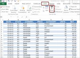 Sort rows to organize your data . How To Use Filters And Advanced Filters In Microsoft Ms Excel Quora