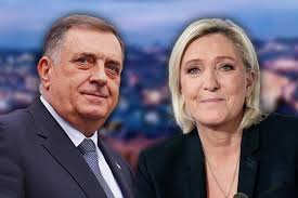 dodik se oglasio nakon što je le pen osuđena