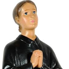 Saint Gemma statue in plaster