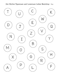 Pdf digital file alphabet upper case & lower case printable letters. Dot Sticker Uppercase And Lowercase Letter Matching Gift Of Curiosity
