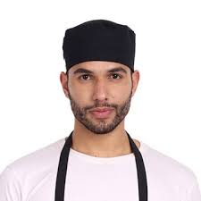 Black Chef Cap
