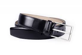Encore vous allez me dire et bien oui ! Ceinture En Cuir Noir 100 Veritable Pour Homme Finsbury Shoes