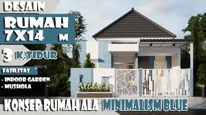 Check spelling or type a new query. Desain Rumah Lahan 7x14 M 3 Kamar Tidur Fasilitas Mushola Dan Taman Dalam Youtube