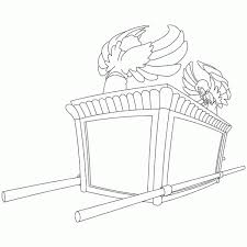 Ark of the covenant coloring page. Ark Of The Covenant Coloring Page Coloring Home
