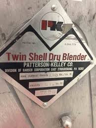 The cubic foot is a unit of volume used in the imperial and u.s. 8 Qt Patterson Kelley P K V Blender 15415 New Used And Surplus Equipment Phoenix Equipment