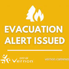 Areas of vernon that are not currently on evacuation alert include predator ridge and sparkling hill, okanagan landing south, and the commonage area. Nm4kyg8olmkarm