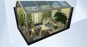 Check Out This Room In The Sims 4 Gallery Orangery Garden Plant Flower Relax Sims House Sims 4 House Design Sims