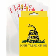 We love custom playing cards for magic, cardistry, or collecting! Don T Tread On Me Gadsden Playing Cards Dl Grandeurs Confederate Rebel Goods