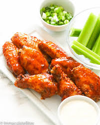 Hot and spicy boneless buffalo chicken wings. Buffalo Wings Immaculate Bites