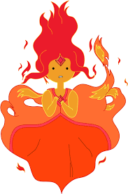 Flame Princess Vector From Adventure Time By Juliefoo Adventure Time Flame Princess 600x890 Png Clipart Download