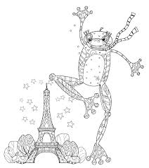 Use the color impression on this page as a reference only. Paris Coloring Pages 110 Printable Coloring Pages
