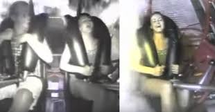 Maybe he was suicidal and wanted to go on just one more rollercoaster ride before he dies. A Woman Has A Huge Orgasm On A Slingshot Ride Hilarious Moment Wow Amazing