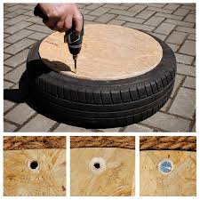 Wie könnte man denn autoreifen lackieren oder anderweitig schön. Upcycling Mobel Aus Autoreifen Selber Bauen Solebich De