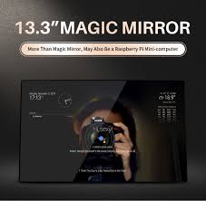 Tap manual to the right of configure ip: Waveshare 13 3inch Magic Mirror Voice Assistant Touch Control Raspberry Pi 3a Inside Us Eu Uk 12v Power Adapter Lcd Monitors Aliexpress