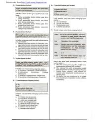 Bank soal ujian nasional sd 2013 disusun berdasarkan kurikulum ktsp. Soal Prediksi Dan Bocoran Un Bahasa Indonesia Smp 2014 Kunci Jawaban