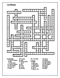 We did not find results for: Pelicula Spanish Movies Crossword And Wordsearch Teaching Resources