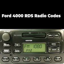 Enter the radio code when you see four horizontal lines on the display screen. Vehicle Parts Accessories In Car Technology Gps Security Ford Radio Code Unlock 3000 4000 5000 6000 Cd Radio Lost Code Free Delivery Ashtonballito Co Za
