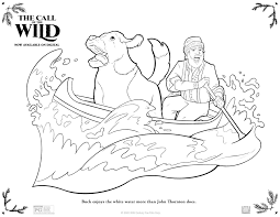 The discovery of gold led thousands of gold seekers to come in search of riches. The Call Of The Wild Free Printable Coloring Pages Activity Sheets