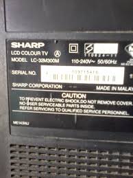 Tanpa henti dan tidak bisa di on walaupun pake remot contorl.tv tidak bisa hidup. Cara Mengatasi Lcd Tv Sharp Aquos Lc 32m300m Dan Lc 32m400m Bk Indikator Nyala Berkedip Solusi Electronic