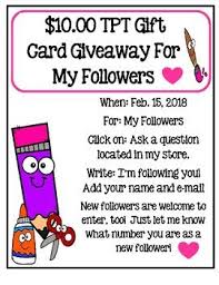 The teachers pay teachers gift card is the perfect gift idea! Enter To Win A 10 00 Tpt Gift Card Today Read Enclosed Handout For All The Details Lily B Creations Gift Card Giveaway Gifts Gift Card